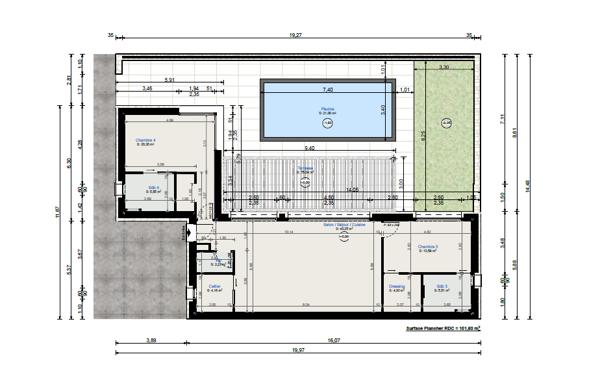 TERRAIN CONSTRUCTIBLE DE 746 M2 VUE MER – PORTICCIO Porticcio (20166)