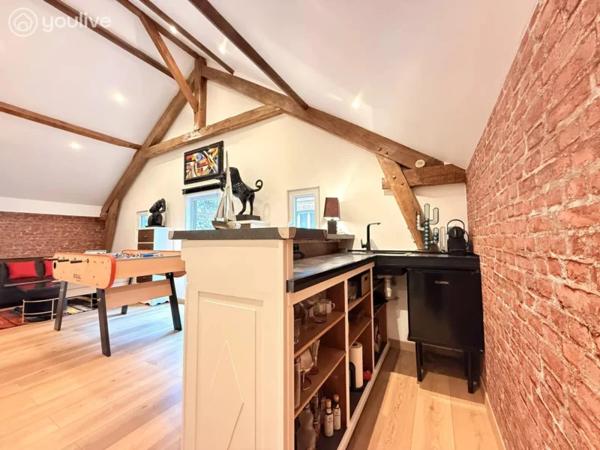 BIEN D’EXCEPTION AU CŒUR DE SAINT-VALERY-EN-CAUX MAISON + ANNEXE + PATIO – VUE PORT – NOUVEAU PRIX 395 000 € HAI