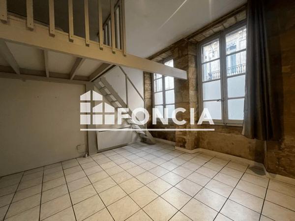 À vendre Studio 26 m² - Bordeaux 33000
