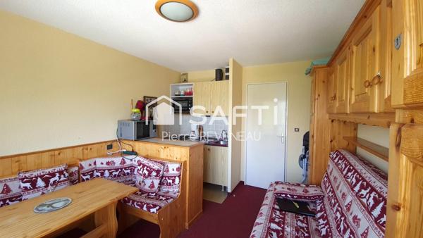 Appartement 21m2 4/5 couchages coeur de la station