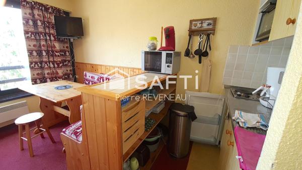 Appartement 21m2 4/5 couchages coeur de la station