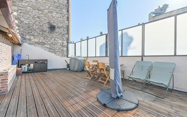 Appartement à vendre    4 pièces • 135 m2 Paris 19