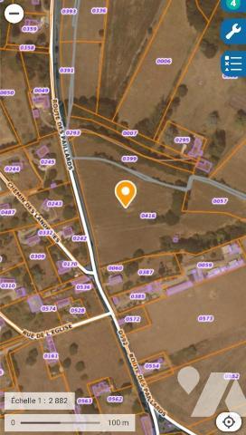 Terrain à bâtir de 1205 m² LE BEC THOMAS