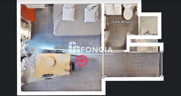 À vendre Studio 19 m² - Grenoble 38000