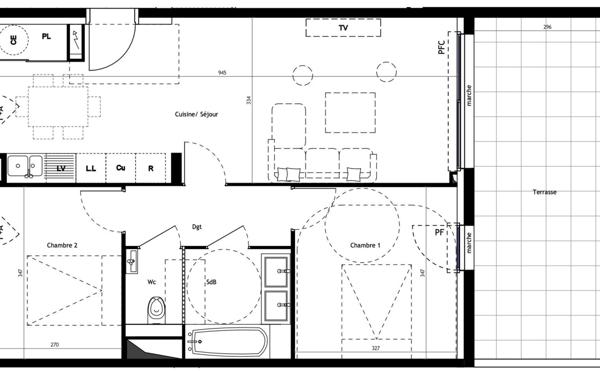 Appartement à vendre    3 pièces • 62 m2 Le Grau-du-Roi