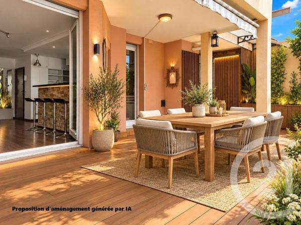 Appartement F3 à vendre  3 pièces - 60,73 m 2   CAGNES SUR MER  - 06