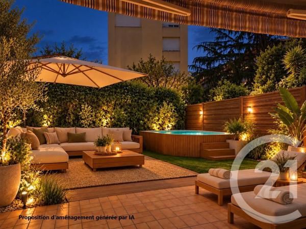 Appartement F3 à vendre  3 pièces - 60,73 m 2   CAGNES SUR MER  - 06