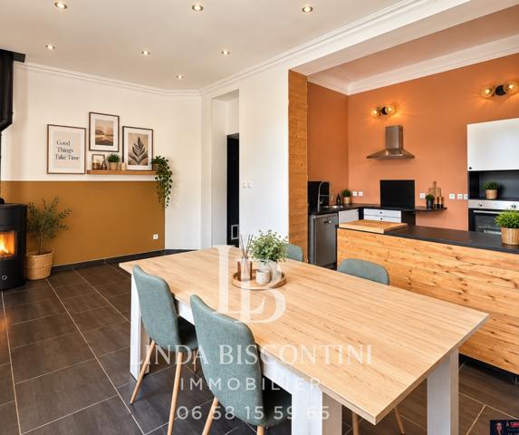 BULLY-LES-MINES – MAISON 165 m² – 4 CHAMBRES – LOCAL PROFESSIONNEL – GARAGE – JARDIN