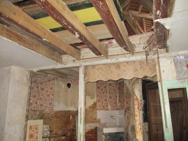 Maison à restaurer à vendre à Dun-le-Poëlier dans l'Indre (36210), ref : 44