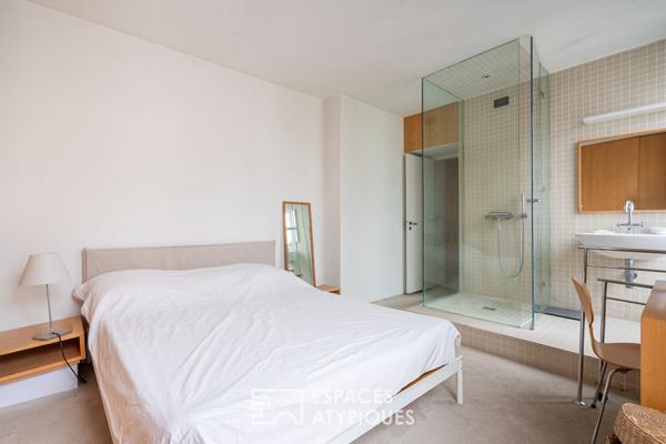 Duplex calme et lumineux au dernier étage