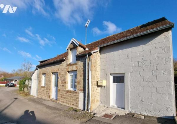LA FERTE MACE, dans un hameau calme, maison 2ch, garage, jardin