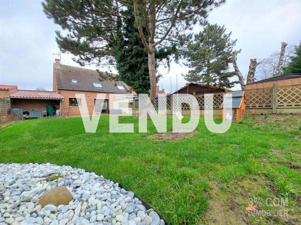 Semi-individuelle 3 chambres Jardin Garage Harnes (62440)