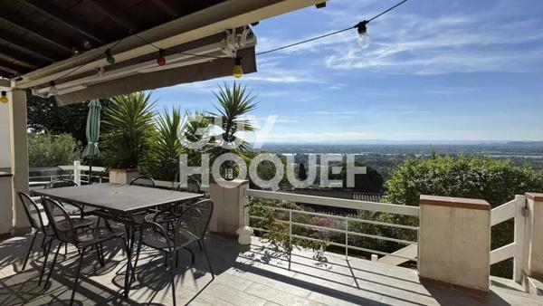 LES ANGLES - VILLA DOMINANTE AVEC VUE ÉPOUSTOUFLANTE - LE CONFORT DU PLAIN-PIED