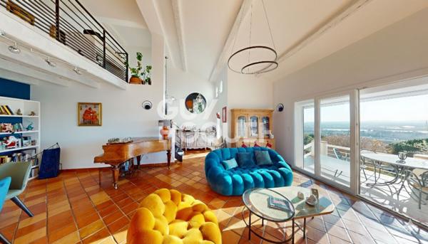 LES ANGLES - VILLA DOMINANTE AVEC VUE ÉPOUSTOUFLANTE - LE CONFORT DU PLAIN-PIED