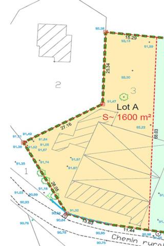 Terrain  Constructible Ploërmel 1660 m2