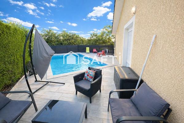 Maison T6 134m² avec piscine sur l'Isle d'Abeau