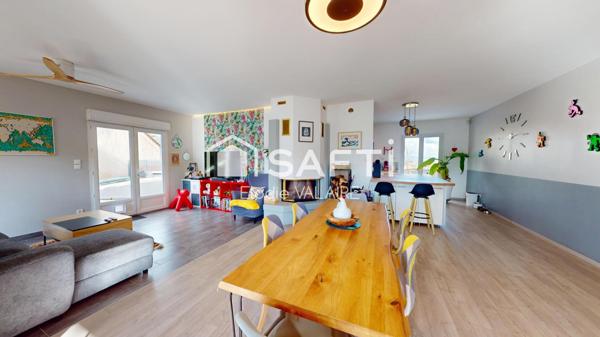 Maison T6 134m² avec piscine sur l'Isle d'Abeau