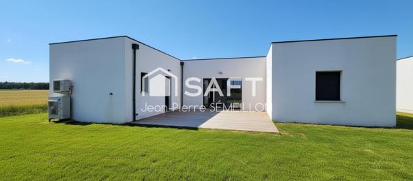 Maison neuve 4 ch avec terrasse et garage à Brax