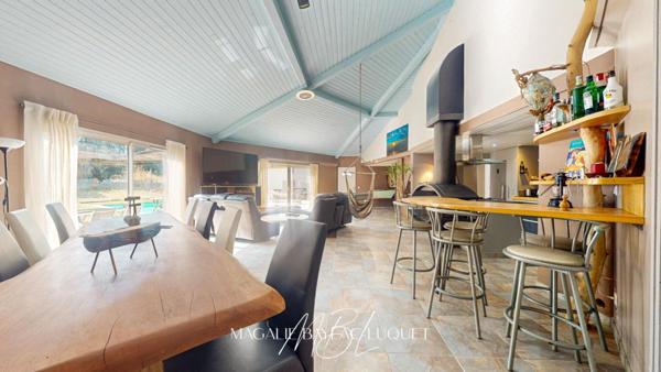 EXCLUSIVITE CARCASSONNE MAQUENS - MAISON  OCTOGONALE - JARDIN - PISCINE - GARAGE