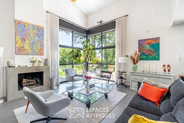 Maison familiale dans un environnement arboré