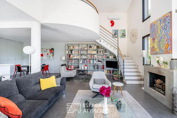 Maison familiale dans un environnement arboré
