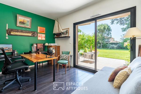 Maison familiale dans un environnement arboré