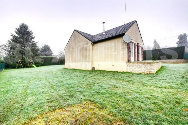 Maison de plain pied 103m² avec beau terrain