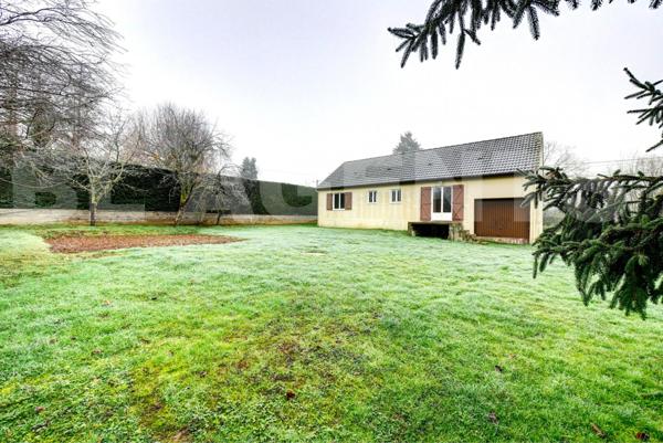 Maison de plain pied 103m² avec beau terrain