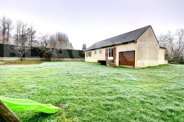 Maison de plain pied 103m² avec beau terrain