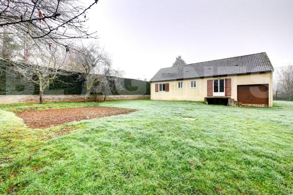 Maison de plain pied 103m² avec beau terrain