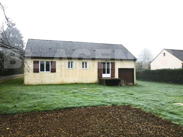 Maison de plain pied 103m² avec beau terrain