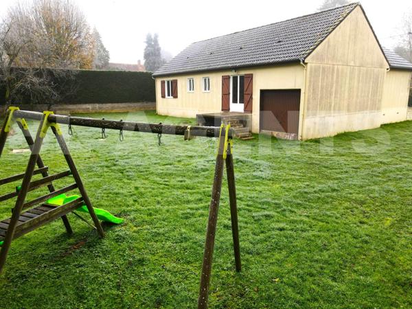 Maison de plain pied 103m² avec beau terrain
