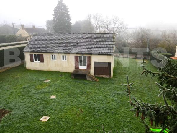 Maison de plain pied 103m² avec beau terrain
