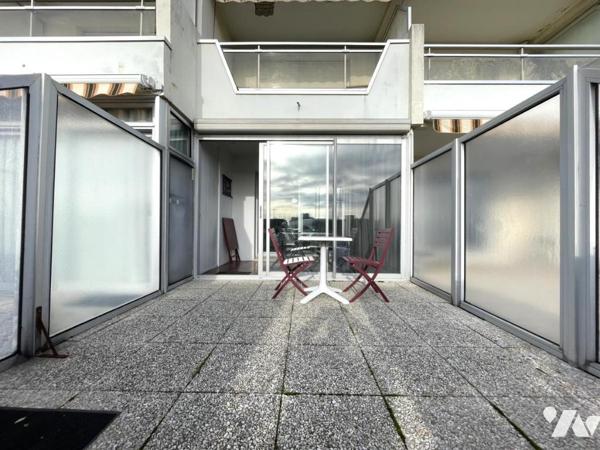 A VENDRE - LA TURBALLE - Face Mer sur le Port - Studio d'env 21.28m² hab avec jardinet 