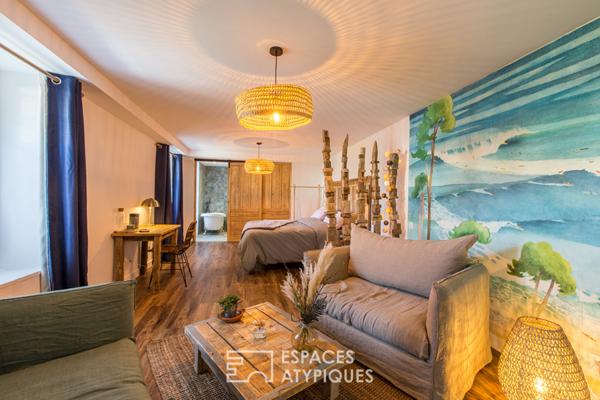 Demeure de charme en coeur de ville et ses chambres d’hôtes haut de gamme