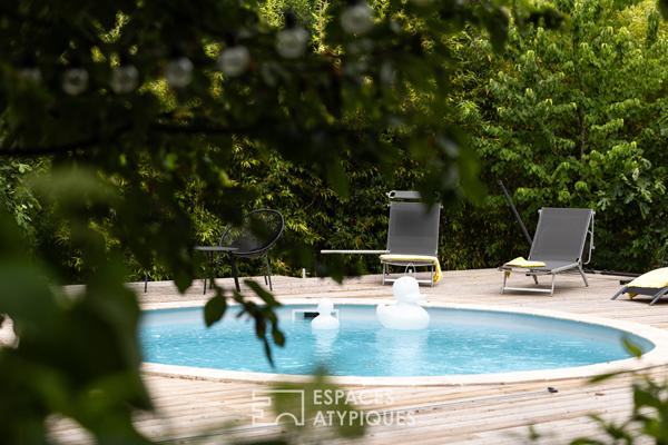 Demeure de charme en coeur de ville et ses chambres d’hôtes haut de gamme