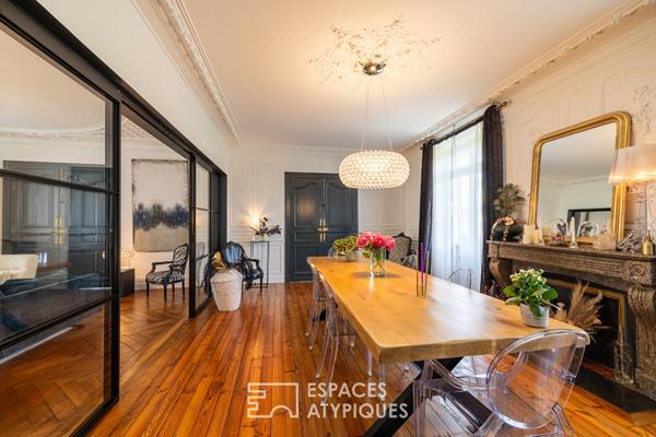 Demeure de charme en coeur de ville et ses chambres d’hôtes haut de gamme