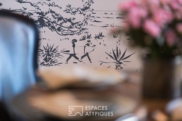 Demeure de charme en coeur de ville et ses chambres d’hôtes haut de gamme