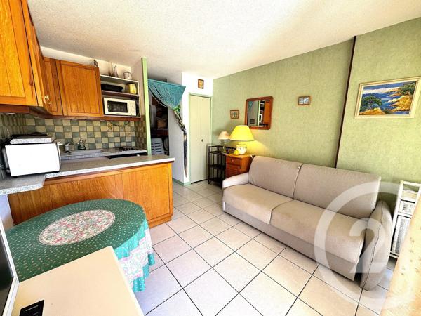 Appartement F1 à vendre  1 pièce - 20,15 m2 BORMES LES MIMOSAS - 83