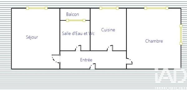 Appartement à vendre 2 pièces 42 m² Fontenay-aux-Roses