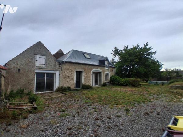 Commune de Fonsomme : longère rénovée - 3 ch et dépendance aménagée en studio - jardin