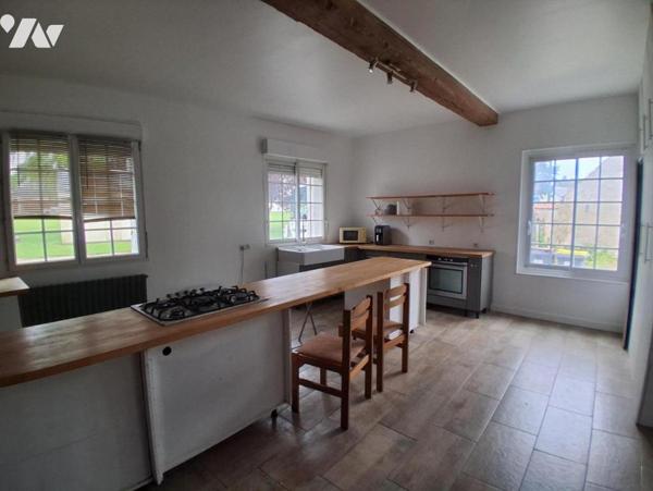 Commune de Fonsomme : longère rénovée - 3 ch et dépendance aménagée en studio - jardin