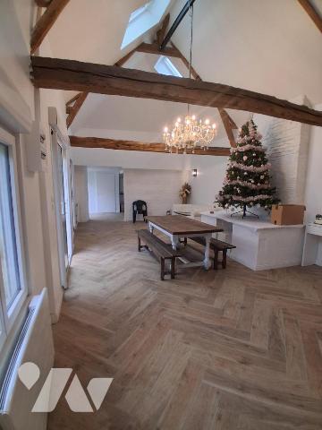 Commune de Fonsomme : longère rénovée - 3 ch et dépendance aménagée en studio - jardin