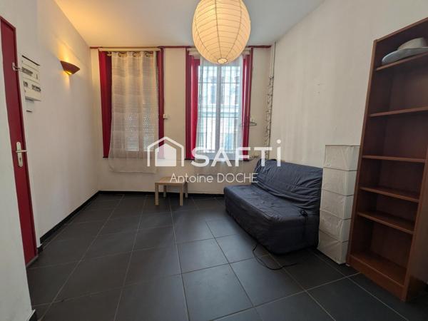 Studio et chambre mezzanine