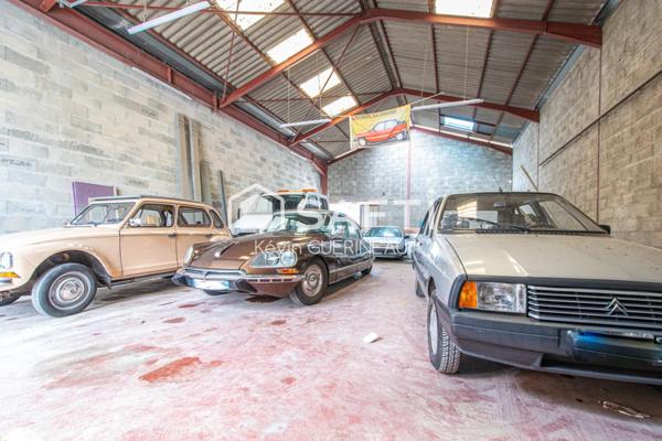 Terrain de 571 m2 avec hangar pour habitation ou activité pro