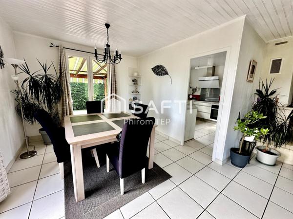 Maison en ossature bois, dans un secteur dynamique