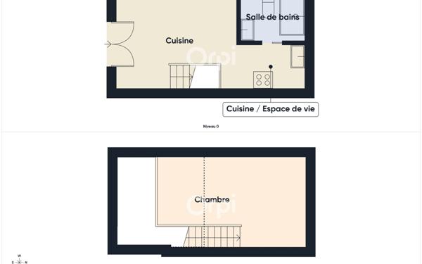 Maison à vendre    2 pièces • 23,48 m2 Bagnols-en-Forêt
