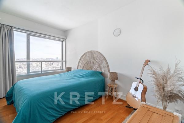 Paris 15ème - Vue Seine exceptionnelle et panoramique - Très lumineux - Calme