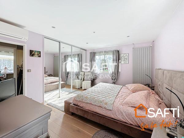 Dans un environement verdoyant et calme pavillon plain pied 171m²