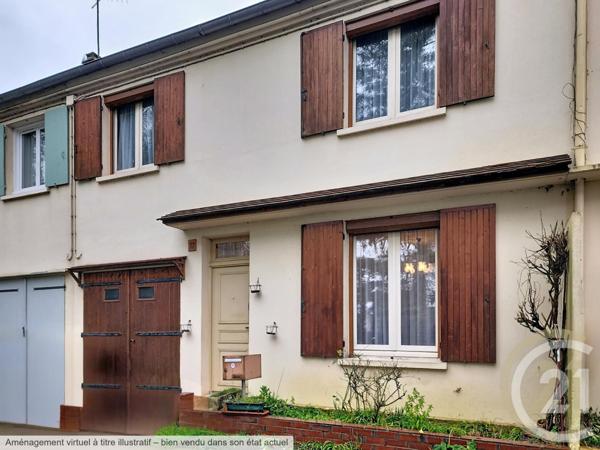 Maison à vendre  3 pièces - 69,42 m2 ST FARGEAU PONTHIERRY - 77